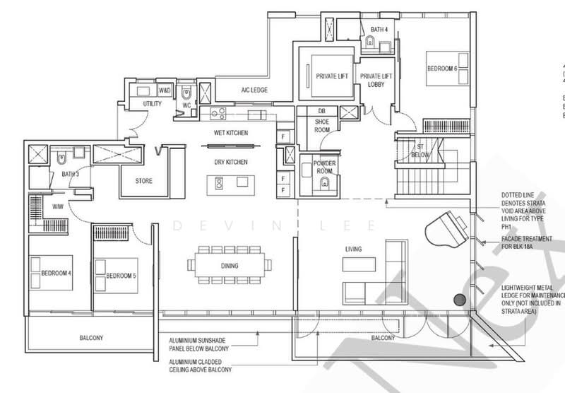 Amber Park, 18 Amber Gardens, 6 Bedrooms, 4,392 sqft, Condominium For Sale, by Devin Lee, 500166188 - PropertyGuru.com.sg