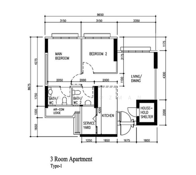 325B Sumang Walk, 325B Sumang Walk, 2 Bedrooms, 731 sqft, HDB Flat For Sale, by Yati Rozman, 500166218 - PropertyGuru.com.sg