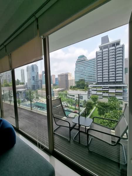 Scotts Square, 6 Scotts Road, 2 Bedrooms, 948 sqft, Condominium For Sale, by Goh ., 500166219 - Balcony - PropertyGuru.com.sg