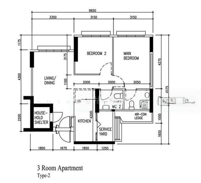 322C Sumang Walk, 322C Sumang Walk, 2 Bedrooms, 731 sqft, HDB Flat For Sale, by DICKSON PANG, 500166251 - PropertyGuru.com.sg