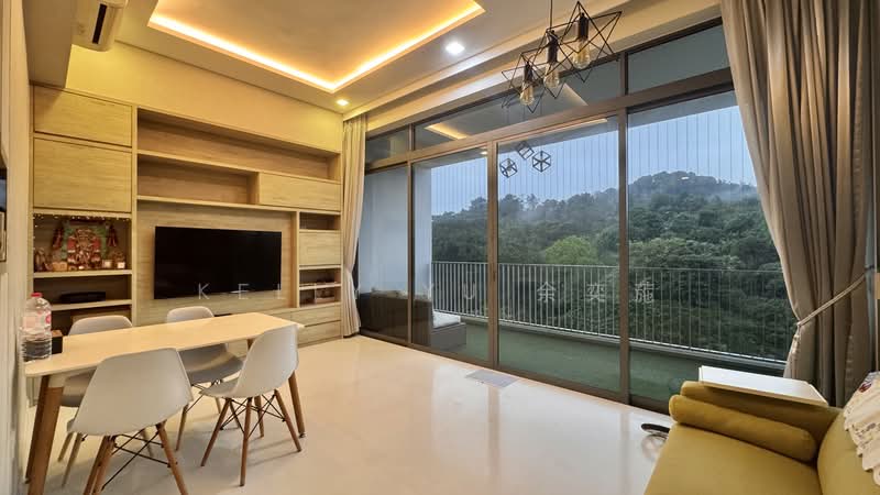 The Skywoods, 1 Dairy Farm Heights, 3 Bedrooms, 1,012 sqft, Condominium For Rent, by Kelly Yu 余奕葹, 500166264 - Living Room - PropertyGuru.com.sg
