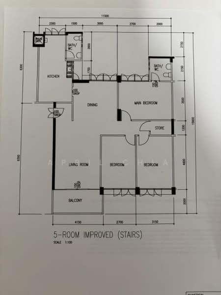 154 Yishun Street 11, 154 Yishun Street 11, 5 Bedrooms, 1,302 sqft, HDB Flat For Sale, by April Chia, 500166281 - PropertyGuru.com.sg