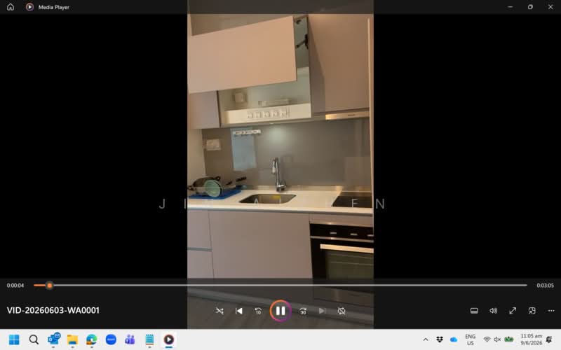 J Gateway, 6 Gateway Drive, 2 Bedrooms, 678 sqft, Condominium For Rent, by Jin Aizhen, 500166284 - Kitchen - PropertyGuru.com.sg