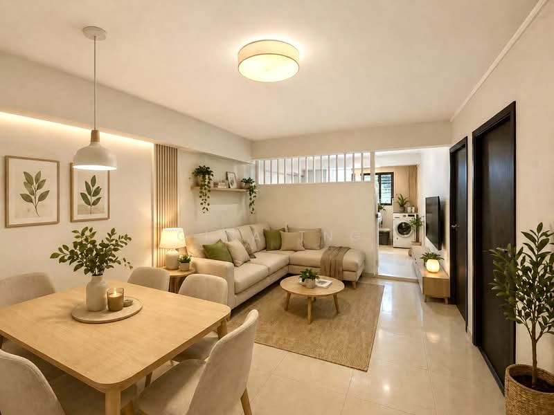 9 Selegie Road, 9 Selegie Road, 2 Bedrooms, 624 sqft, HDB Flat For Sale, by Gina Tng, 500166286 - Living Room - PropertyGuru.com.sg