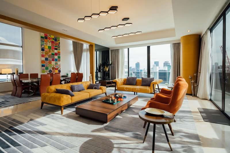 Bukit Timah Newton Freehold Luxury Penthouse D11, , 4 Bedrooms, 5,802 sqft, Condominium For Sale, by Fion Cai, 500166287 - Living Room - PropertyGuru.com.sg