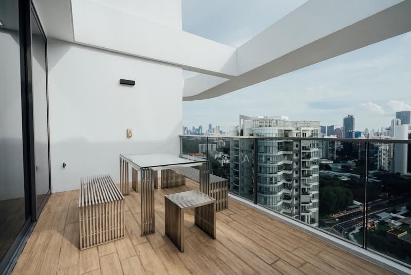 Bukit Timah Newton Freehold Luxury Penthouse D11, , 4 Bedrooms, 5,802 sqft, Condominium For Sale, by Fion Cai, 500166287 - Balcony - PropertyGuru.com.sg