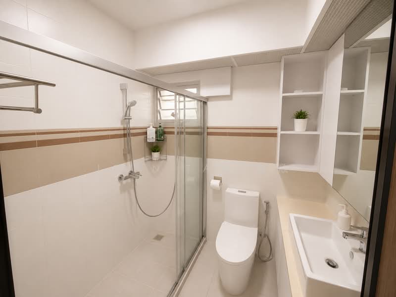53 Commonwealth Drive, 53 Commonwealth Drive, 3 Bedrooms, 947 sqft, HDB Flat For Sale, by John Tan 奕欣, 500166303 - Bathroom - PropertyGuru.com.sg