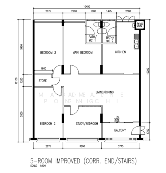 4 Toh Yi Drive, 4 Toh Yi Drive, 4 Bedrooms, 1,313 sqft, HDB Flat For Sale, by Magdeline Sng, 500166409 - PropertyGuru.com.sg