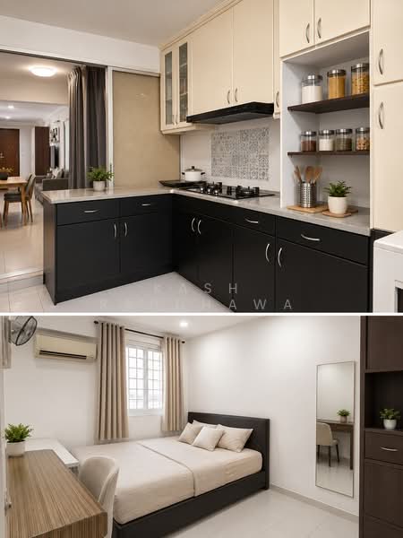 702 Bedok Reservoir Road, 702 Bedok Reservoir Road, 3 Bedrooms, 1,001 sqft, HDB Flat For Rent, by Kash Randhawa, 500166420 - Kitchen - PropertyGuru.com.sg
