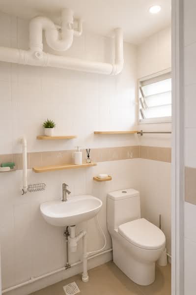 450A Tampines Street 42, 450A Tampines Street 42, 3 Bedrooms, 1,141 sqft, HDB Flat For Sale, by Adrian Yap, 500166425 - Common Bathroom - PropertyGuru.com.sg
