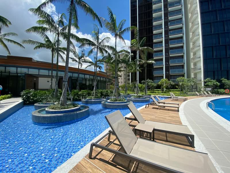 Seaside Residences, 16 Siglap Link, 3 Bedrooms, 1,087 sqft, Apartment For Rent, by Catherine Loh, 500166450 - Pool area - PropertyGuru.com.sg