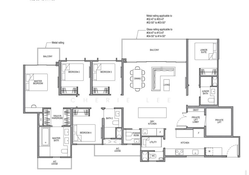 Park Colonial, 10 Woodleigh Lane, 5 Bedrooms, 1,711 sqft, Condominium For Rent, by Cherie Lee, 500166454 - PropertyGuru.com.sg