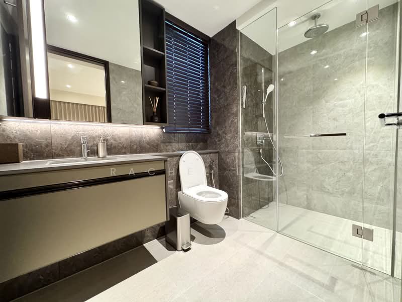 Tembusu Grand, 96 Jalan Tembusu, 3 Bedrooms, 1,173 sqft, Condominium For Sale, by Rachel Lau, 500166455 - Master Bathroom - PropertyGuru.com.sg