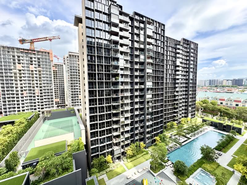 Tembusu Grand, 96 Jalan Tembusu, 3 Bedrooms, 1,173 sqft, Condominium For Sale, by Rachel Lau, 500166455 - View from balcony - PropertyGuru.com.sg
