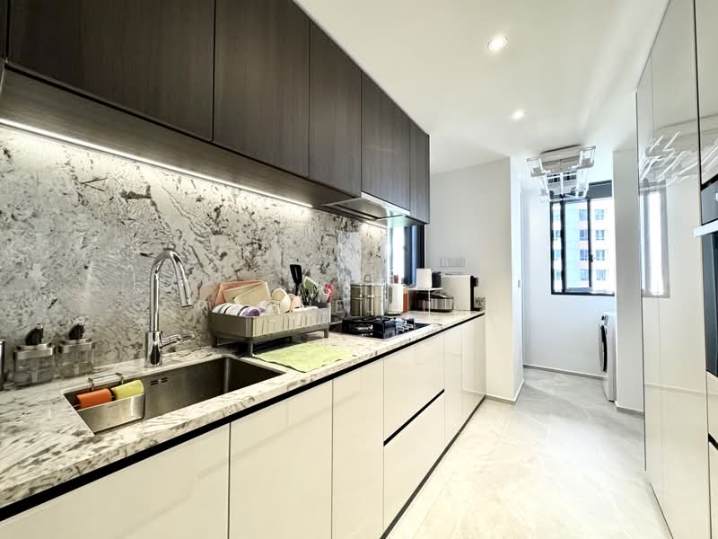 Tembusu Grand, 96 Jalan Tembusu, 3 Bedrooms, 1,173 sqft, Condominium For Sale, by Rachel Lau, 500166455 - Wet kitchen - PropertyGuru.com.sg