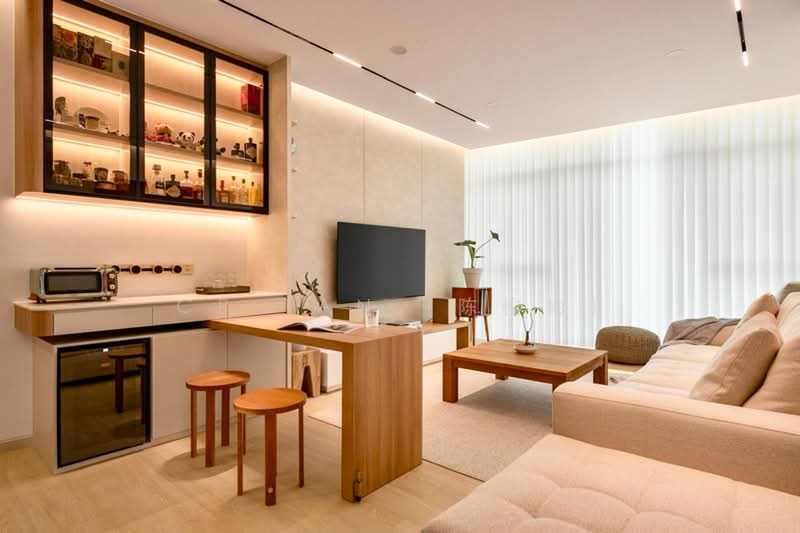 76 Shenton, 76 Shenton Way, 2 Bedrooms, 969 sqft, Apartment For Sale, by CP Tan (陈俊彬), 500166480 - Living Room - PropertyGuru.com.sg