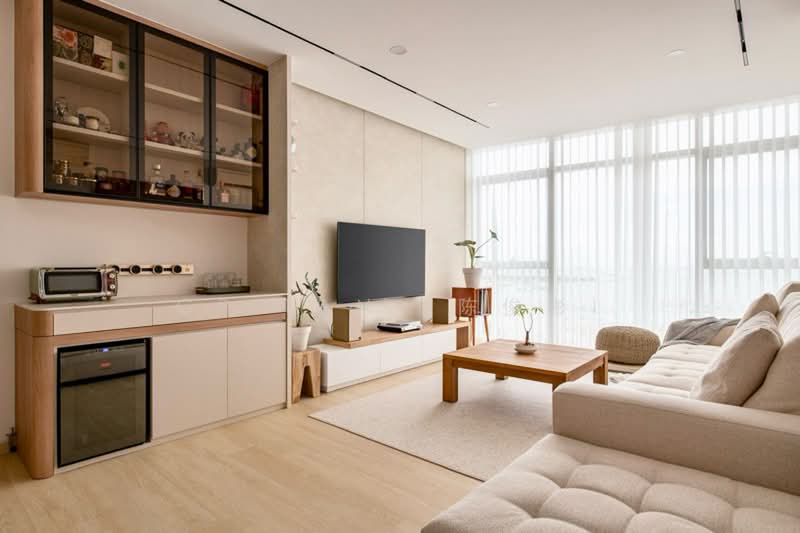 76 Shenton, 76 Shenton Way, 2 Bedrooms, 969 sqft, Apartment For Sale, by CP Tan (陈俊彬), 500166480 - Living Room - PropertyGuru.com.sg