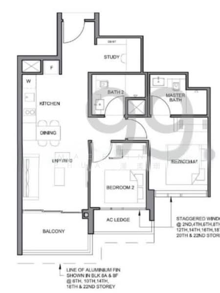 Parc Clematis, 8F Jalan Lempeng, 2 Bedrooms, 743 sqft, Condominium For Rent, by Madeline Phua 潘美珊, 500166506 - PropertyGuru.com.sg
