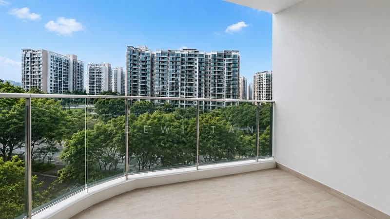 Riversound Residence, 7 Sengkang East Avenue, 1 Bedroom, 474 sqft, Condominium For Sale, by Dewi Tan, 500166537 - Balcony - PropertyGuru.com.sg