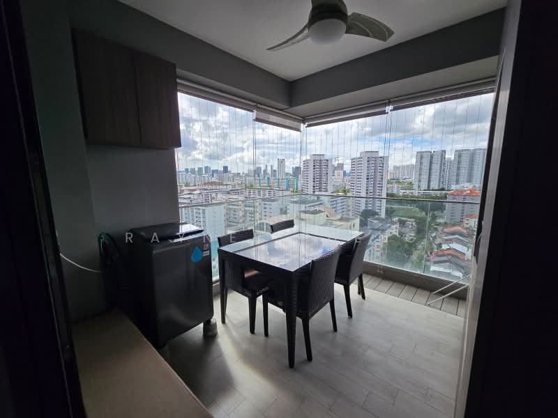 Regent Residences, 1091 Serangoon Road, 2 Bedrooms, 818 sqft, Condominium For Rent, by Rayner Cheng, 500166541 - Balcony - PropertyGuru.com.sg