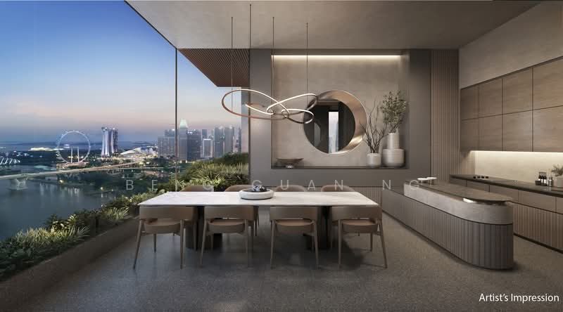 Aurea, 802 Beach Road, 3 Bedrooms, 1,001 sqft, Condominium For Sale, by Beng Guan Ng, 500166560 - Dining Room - PropertyGuru.com.sg