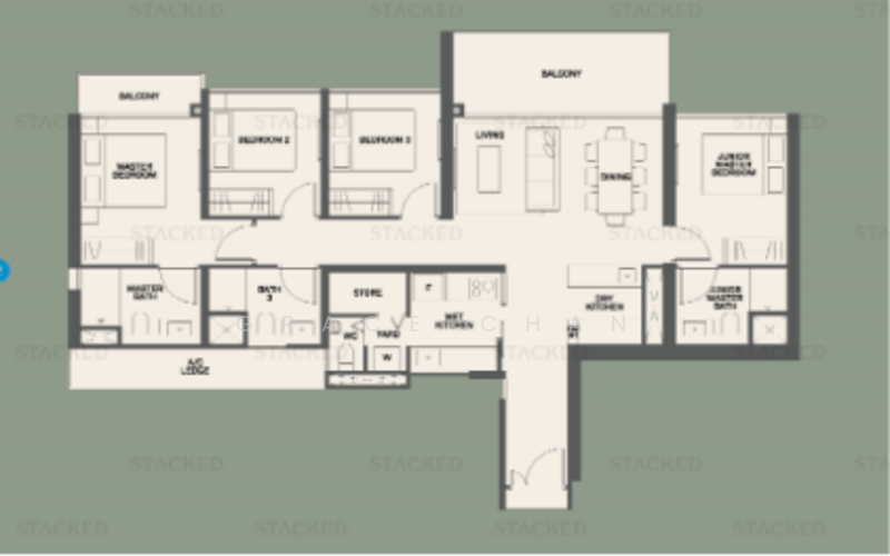 The Clement Canopy, 16 Clementi Avenue 1, 4 Bedrooms, 1,346 sqft, Condominium For Rent, by Grace Chan, 500166564 - PropertyGuru.com.sg