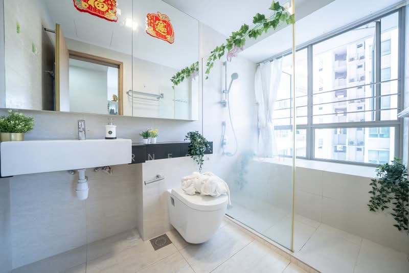 Trevista, 23 Lorong 3 Toa Payoh, 3 Bedrooms, 1,098 sqft, Condominium For Rent, by Ernest Goh, 500166566 - Bathroom - PropertyGuru.com.sg