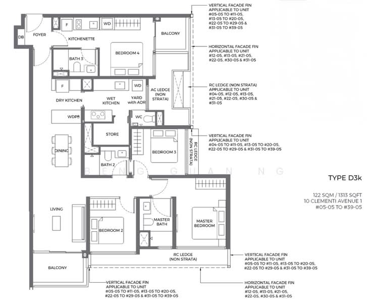 ELTA, 12 Clementi Avenue 1, 4 Bedrooms, 1,313 sqft, Condominium For Sale, by Beng Guan Ng, 500166624 - PropertyGuru.com.sg