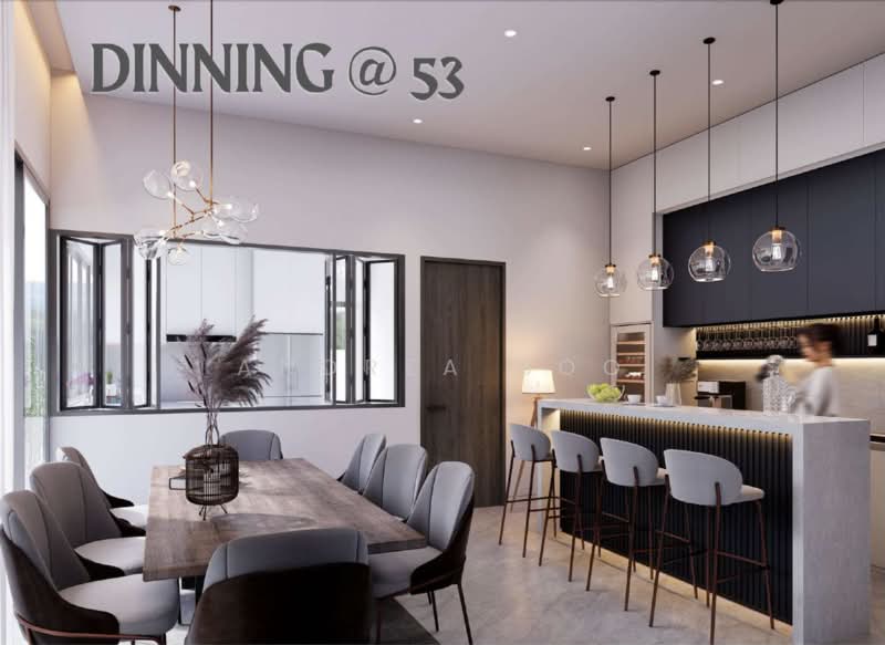 Katong Brand New Semi D, Lorong G Telok Kuraru, 6 Bedrooms, 5,765 sqft, Semi-Detached House For Sale, by Andrea Boo, 500166651 - Dining Room - PropertyGuru.com.sg