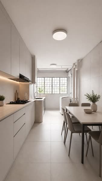 120 Ang Mo Kio Avenue 3, 120 Ang Mo Kio Avenue 3, 3 Bedrooms, 883 sqft, HDB Flat For Sale, by Anthony Sentosa, 500166673 - Kitchen - PropertyGuru.com.sg