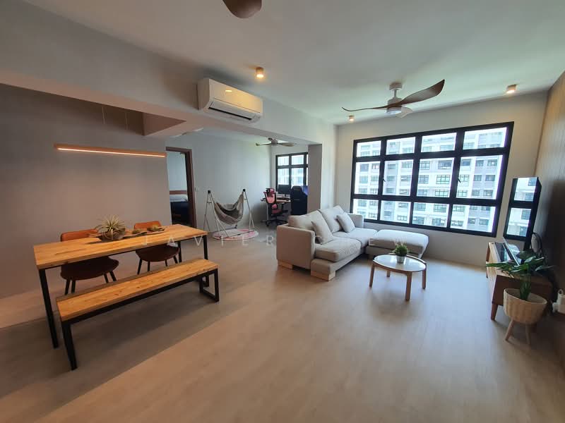 420B Northshore Drive, 420B Northshore Drive, 3 Bedrooms, 1,012 sqft, HDB Flat For Sale, by Javier Chew, 500166678 - Living Room - PropertyGuru.com.sg