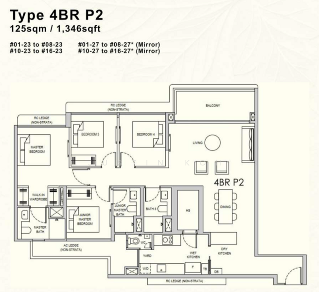 Lentor Gardens Residences, 68 Lentor Gardens, 4 Bedrooms, 1,346 sqft, Condominium For Sale, by Justin Koh, 500166681 - PropertyGuru.com.sg
