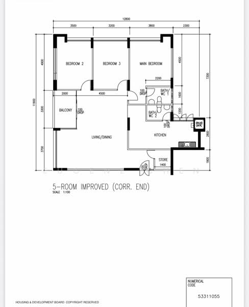 110 Bukit Batok West Avenue 6, 110 Bukit Batok West Avenue 6, 3 Bedrooms, 1,421 sqft, HDB Flat For Sale, by Eugene Chen, 500166697 - PropertyGuru.com.sg