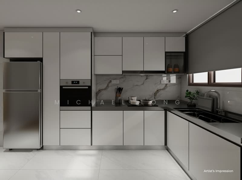 The Bronze, 46 Boon Teck Road, 3 Bedrooms, 1,258 sqft, Condominium For Sale, by Michael Long, 500166727 - Kitchen - PropertyGuru.com.sg