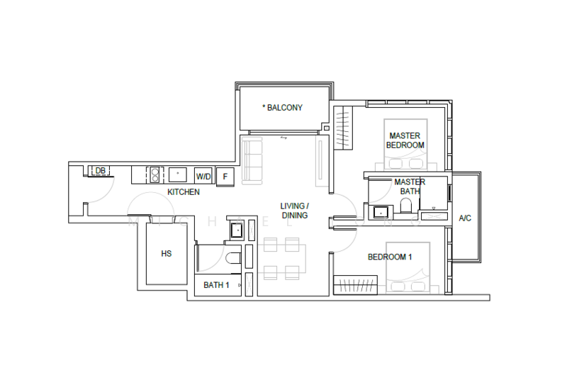 The Bronze, 46 Boon Teck Road, 2 Bedrooms, 775 sqft, Condominium For Sale, by Michael Long, 500166749 - PropertyGuru.com.sg