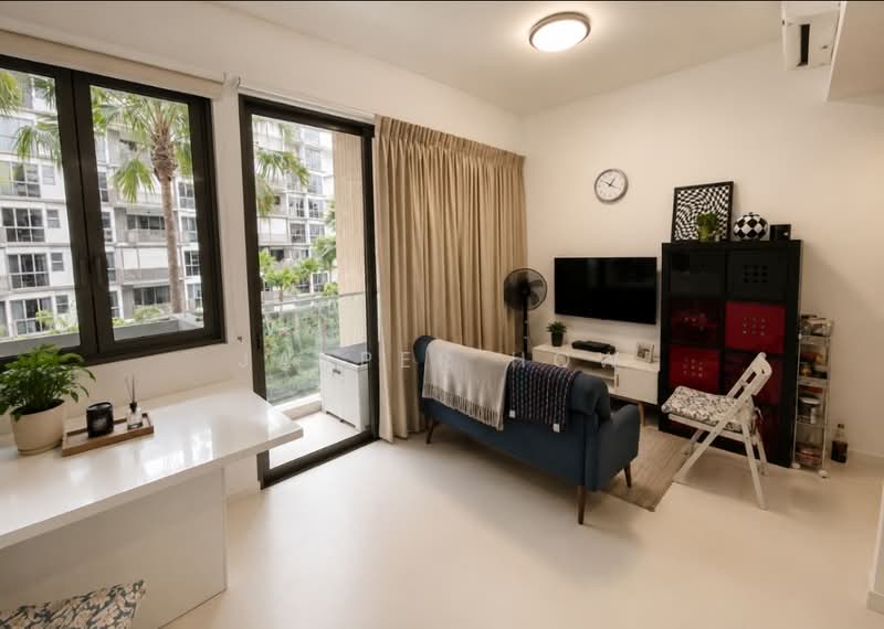 The Inflora, 51 Flora Drive, 1 Bedroom, 463 sqft, Condominium For Rent, by Jasper How, 500166802 - Living Room - PropertyGuru.com.sg