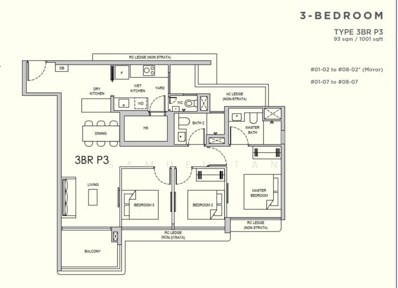 Lentor Gardens Residences, 68 Lentor Gardens, 3 Bedrooms, 1,001 sqft, Condominium For Sale, by Samuel Tan, 500166813 - PropertyGuru.com.sg