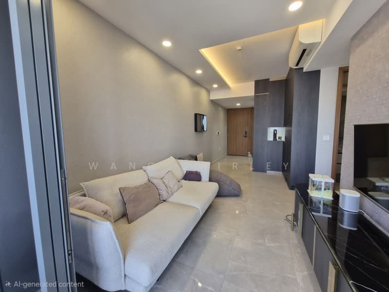 Stirling Residences, 23 Stirling Road, 2 Bedrooms, 635 sqft, Condominium For Rent, by Wang Shirley, 500166819 - Living Room - PropertyGuru.com.sg