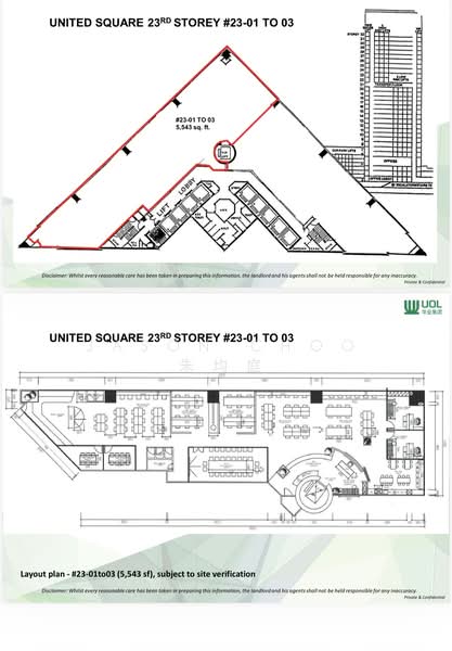 United Square, 101 Thomson Road, 5,500 sqft, Office For Rent, by Jason Choo 朱均庭, 500166864 - CommercialGuru.com.sg
