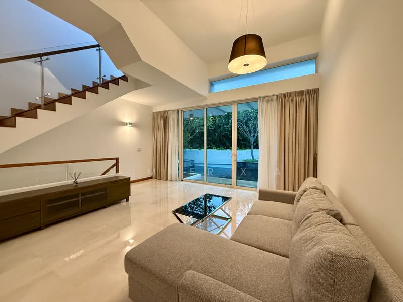 Cabana, 145A Sunrise Terrace, 5 Bedrooms, 3,068 sqft, Cluster House For Sale, by Summer Xia, 500166884 - Living Room - PropertyGuru.com.sg