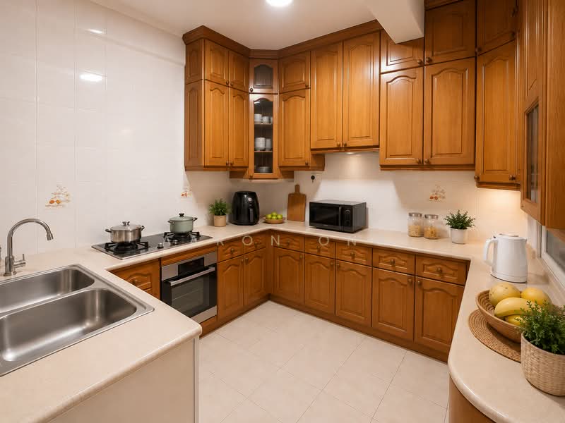 Leith Park, Leith Park, 6 Bedrooms, 3,500 sqft, Semi-Detached House For Sale, by Aaron Ong, 500166885 - Kitchen - PropertyGuru.com.sg