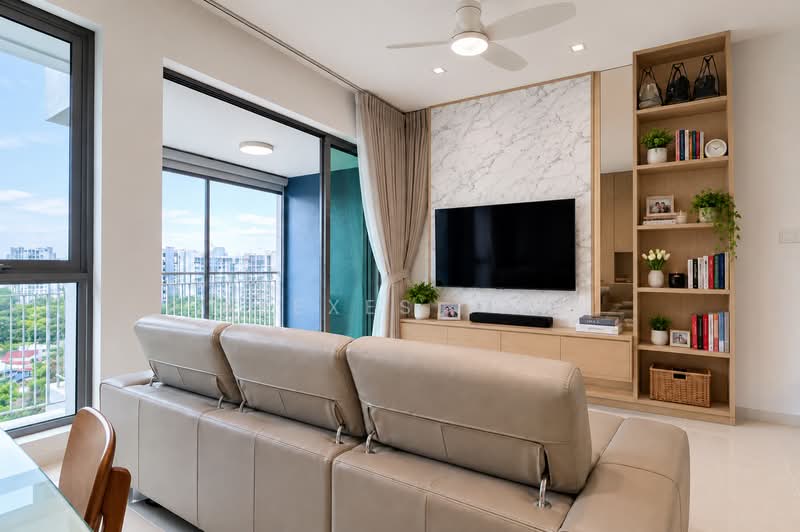 The Infiniti, 39E West Coast Park, 2 Bedrooms, 915 sqft, Condominium For Rent, by Alexes Yan, 500166926 - Living Room - PropertyGuru.com.sg