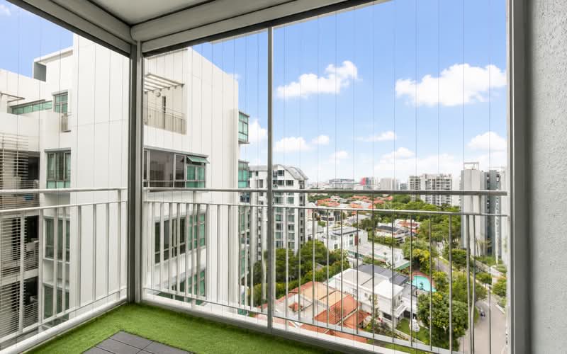 The Infiniti, 39E West Coast Park, 2 Bedrooms, 915 sqft, Condominium For Rent, by Alexes Yan, 500166926 - Balcony - PropertyGuru.com.sg