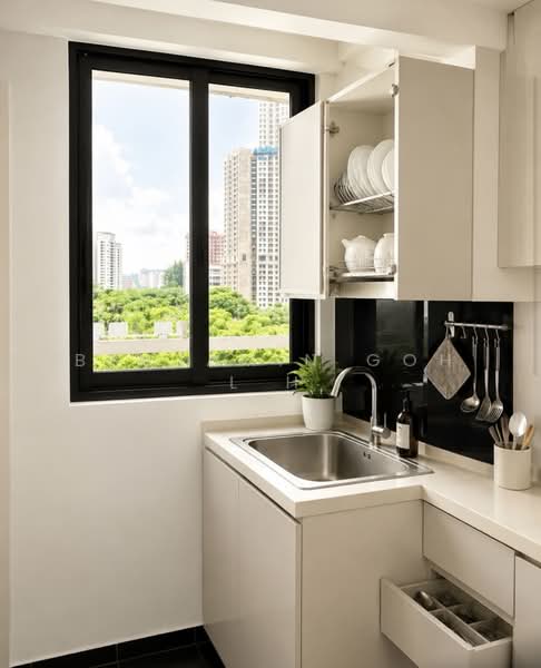 46 Jalan Bukit Ho Swee, 46 Jalan Bukit Ho Swee, 1 Bedroom, 667 sqft, HDB Flat For Sale, by Benjamin Goh L H, 500166928 - Kitchen - PropertyGuru.com.sg