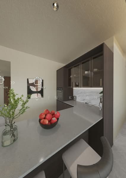The Myst, 800 Upper Bukit Timah Road, 5 Bedrooms, 1,690 sqft, Condominium For Sale, by Alvin Kwan, 500166960 - Dry Kitchen - PropertyGuru.com.sg