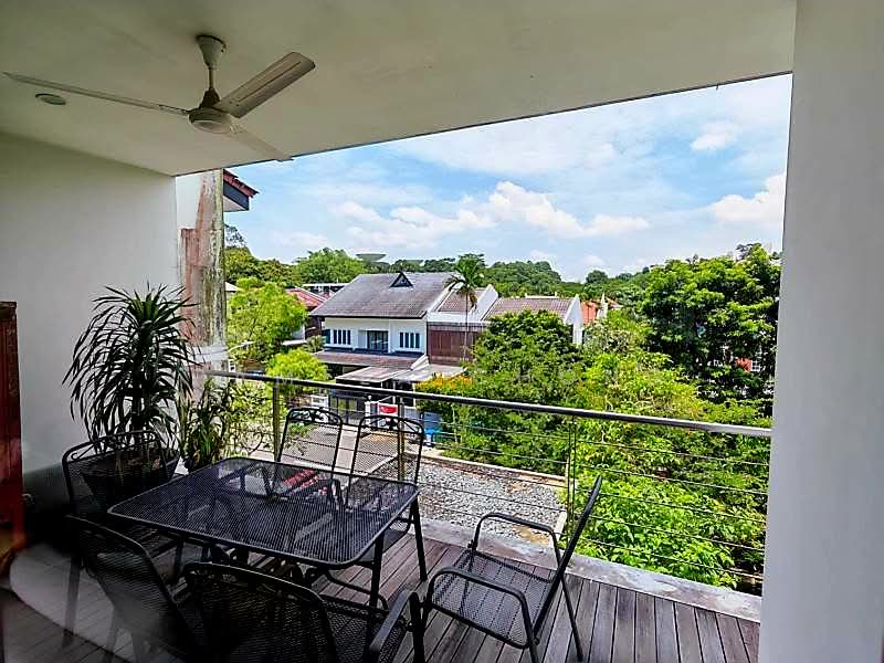 RARE! BOTANIC AT YOUR BACK YARD ⭐️ MODERN SEMID AT SWISS VICINITY ☎️ PAM 90228600, Jalan Kampong Chantek, Swiss Club, Bukit Tinggi, Greenbank, 6 Bedrooms, 6,900 sqft, Semi-Detached House For Sale, by Pamela Chong, 500166961 - Balcony - PropertyGuru.com.sg