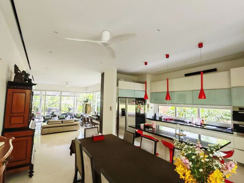 RARE! FACE AWESOME BOTANIC ⭐️ MODERN SEMID AT SWISS VICINITY ☎️ PAM 90228600, Jalan Kampong Chantek, Swiss Club, Bukit Tinggi, Greenbank, 6 Bedrooms, 6,900 sqft, Semi-Detached House For Sale, by Pamela Chong, 500166961 - Living Room - PropertyGuru.com.sg