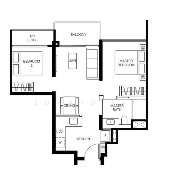 Le Quest, 6 Bukit Batok Street 41, 2 Bedrooms, 592 sqft, Condominium For Sale, by Edward Tan, 500166965 - PropertyGuru.com.sg