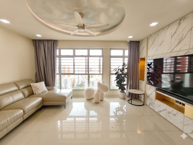 665C Punggol Drive, 665C Punggol Drive, 4 Bedrooms, 1,216 sqft, HDB Flat For Sale, by Jensen Lee, 500166966 - Living Room - PropertyGuru.com.sg