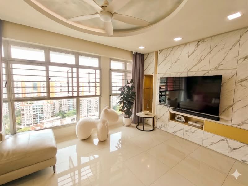 665C Punggol Drive, 665C Punggol Drive, 4 Bedrooms, 1,216 sqft, HDB Flat For Sale, by Jensen Lee, 500166966 - Living Room - PropertyGuru.com.sg